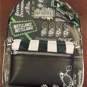 Bioworld Beetlejuice Mini Backpack